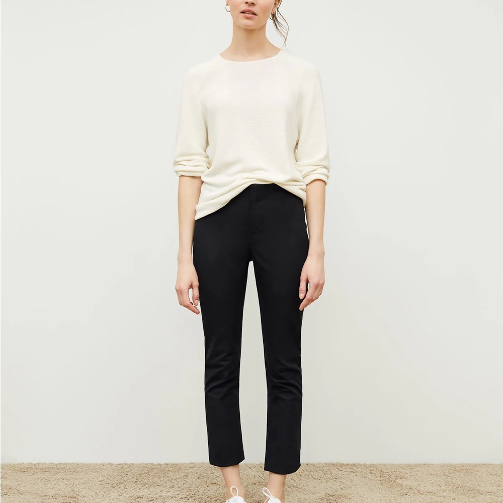 MM Lafleur The Hockley Jean Better Than Denim- Black Size 8 NWT